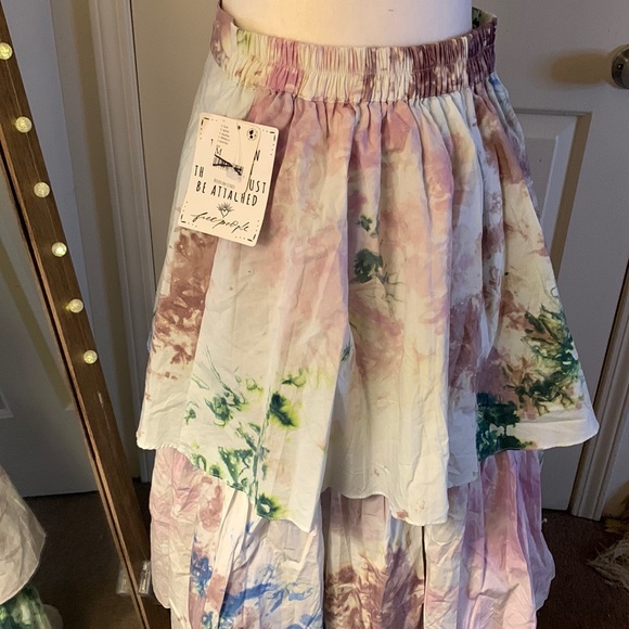 S/W/F Layered Maxi Skirt Free People - Picture 9 of 13